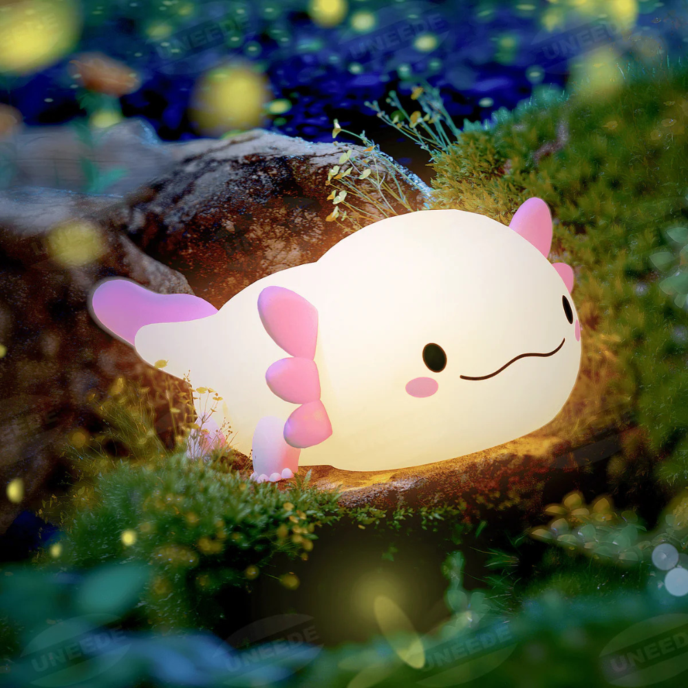 Cute Axoloti Night Light