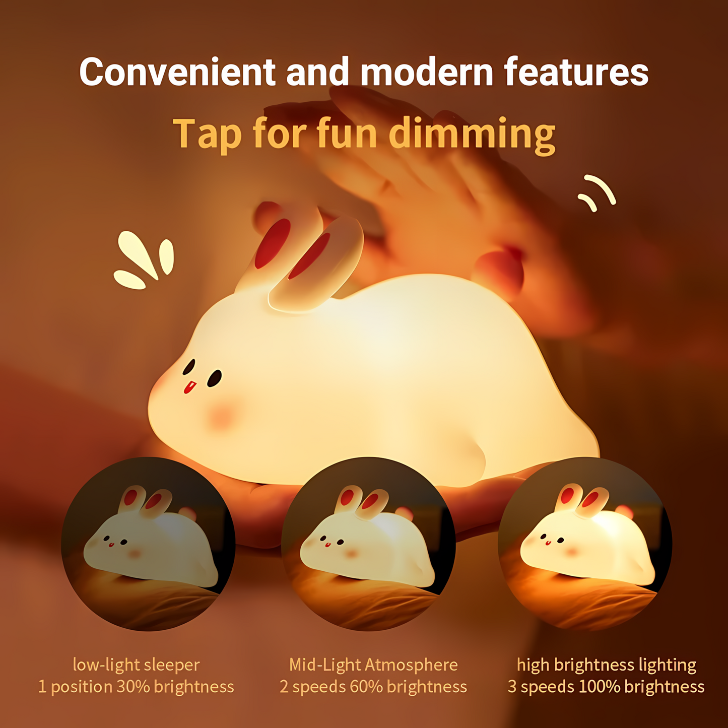 Cute Bunny Night Light