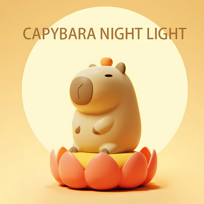 Cute Capybara Night Light