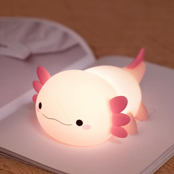 Cute Axoloti Night Light