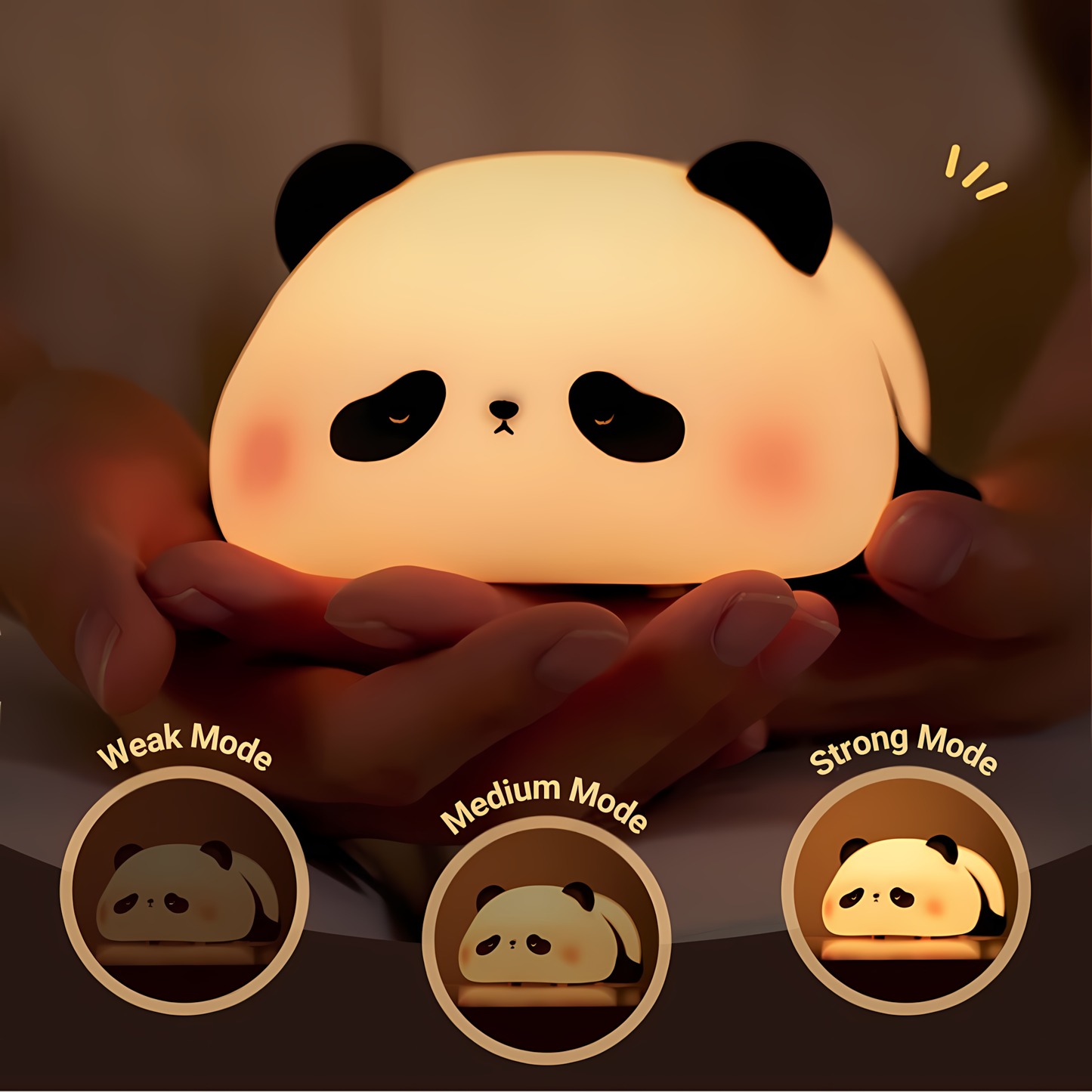 Cute Panda Night Light